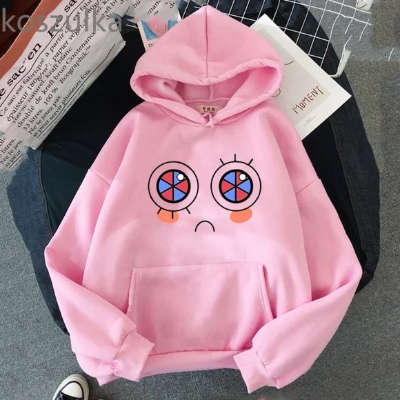 Men Women The Amazing Digital Circus Pomni Hoodie Long Sleeve Casual Sweatshirt - Picture 5 of 10